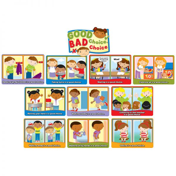 CARSON DELLOSA GRADE PK-2 GOOD CHOICE BAD CHOICE BBS KE-810002