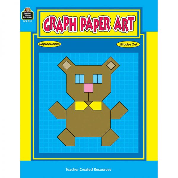 TEACHER CREATED RESOURCES GRAPH PAPER ART GRADE 2-6 TCR0052