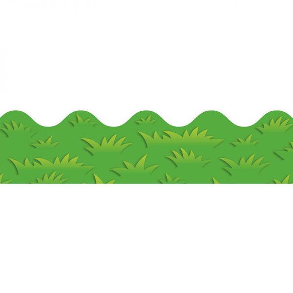 CARSON DELLOSA GRASS SCALLOPED BORDER CD-108136