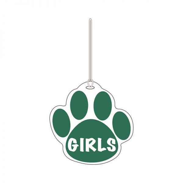 ASHLEY PRODUCTIONS GREEN PAW HALL PASS GIRLS 4 X 4 ASH10372