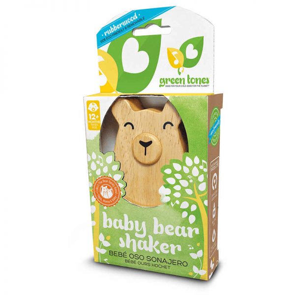 KHS AMERICA GREEN TONES BABY BEAR SHAKER HOH3716