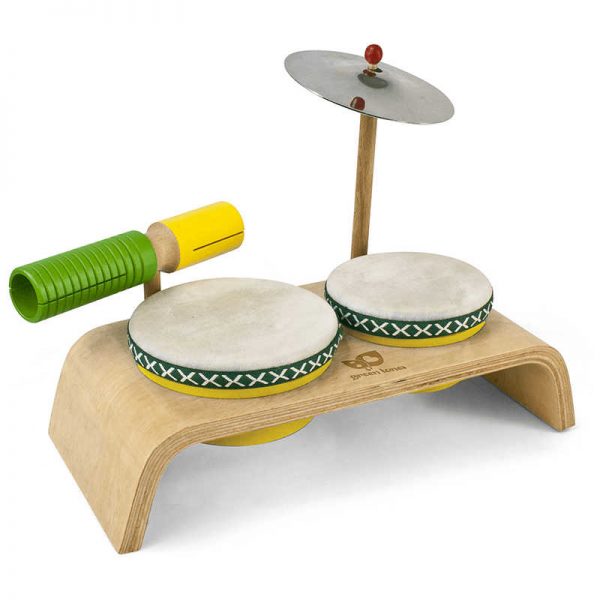 KHS AMERICA GREEN TONES BEGINNER DRUM SET HOH3750