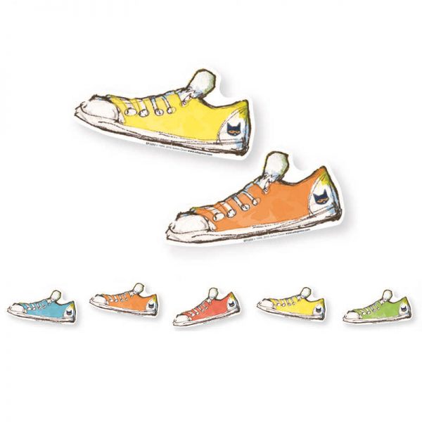 EDUPRESS GROOVY SHOES ACCENTS FEATURING PETE THE CAT EP-3233