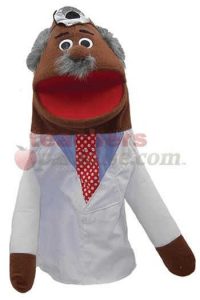 GET READY KIDS Half Body Character Puppets Doctor Bill African American ...