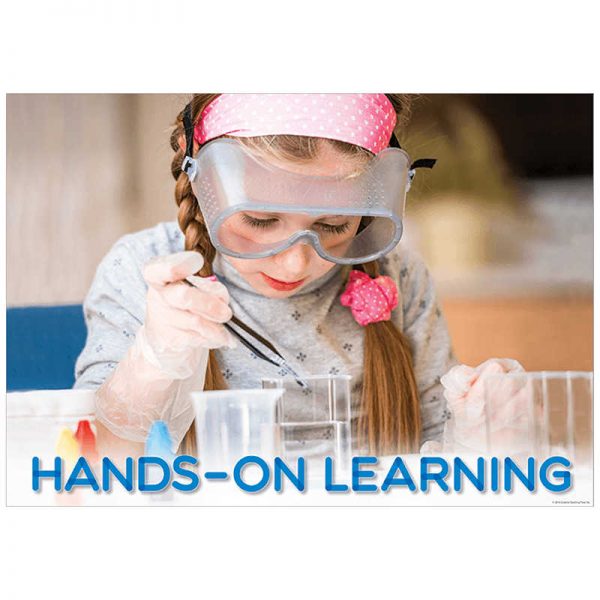 CREATIVE TEACHING PRESS HANDS ON LEARNING POSTER CTP7265
