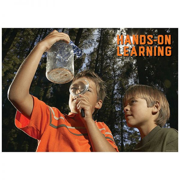 CREATIVE TEACHING PRESS HANDS ON LEARNING POSTER CTP7270