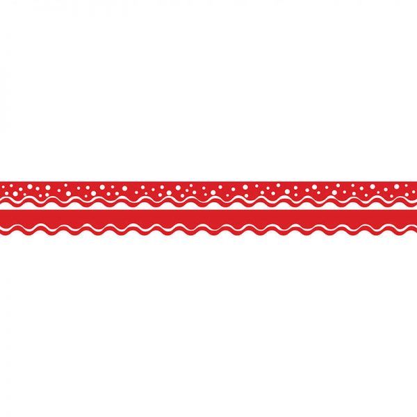 BARKER CREEK HAPPY CHERRY DOUBLE-SIDED BORDER SCALLOPED EDGE BCPLL900