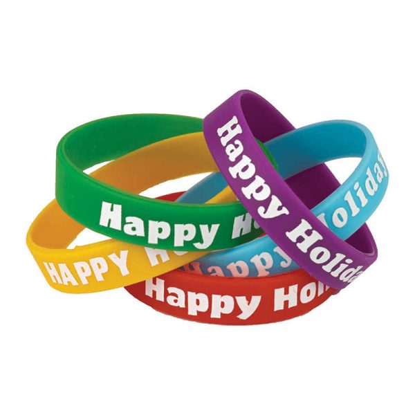 TEACHER CREATED RESOURCES HAPPY HOLIDAYS WRISTBANDS TCR6016