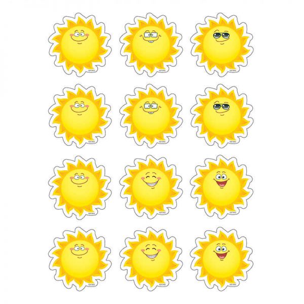 TEACHER CREATED RESOURCES HAPPY SUNS MINI ACCENTS TCR5422