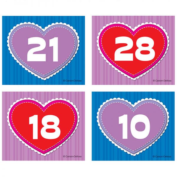 CARSON DELLOSA HEARTS CALENDAR COVER UPS CD-112553