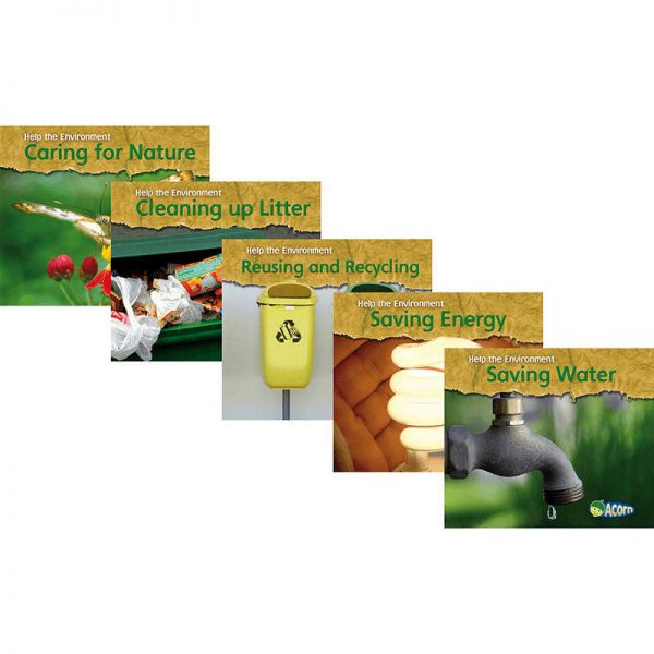 CAPSTONE / COUGHLAN PUB HELP THE ENVIRONMENT BOOK SET OF 5 HE-9781432908966