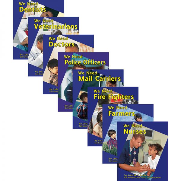 CAPSTONE / COUGHLAN PUB HELPERS IN OUR COMMUNITY BOOK SET OF 8 CPB9780736886062