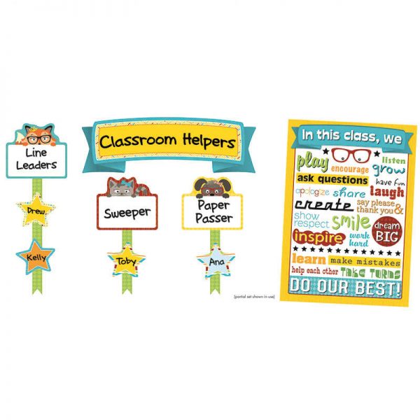 CARSON DELLOSA HIPSTER CLASSROOM MANAGEMENT BB SET CD-110337
