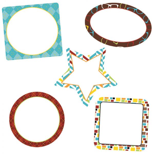 CARSON DELLOSA HIPSTER FRAMES CUT OUTS CD-120216