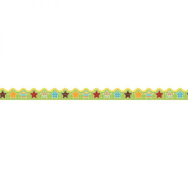 CARSON DELLOSA HIPSTER HIP-STARS SCALLOPED BORDERS CD-108265
