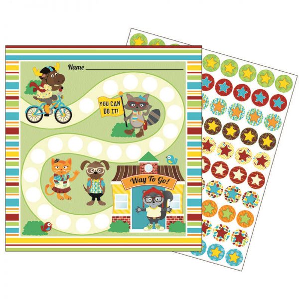 CARSON DELLOSA HIPSTER MINI INCENTIVE CHARTS CD-148031