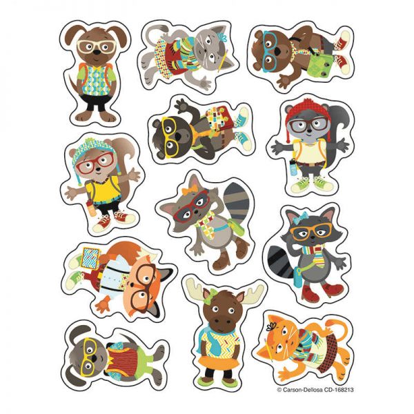 CARSON DELLOSA HIPSTER SHAPE STICKERS CD-168213