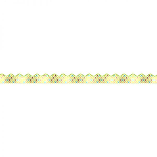 CARSON DELLOSA HIPSTER STARDUST SCALLOPED BORDER CD-108268