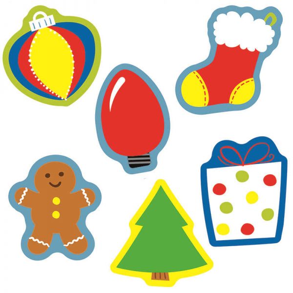CARSON DELLOSA HOLIDAY MIX CUT OUTS CD-120181