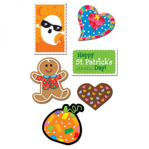 CREATIVE TEACHING PRESS HOLIDAY STICKERS VARIETY PACK CTP4139