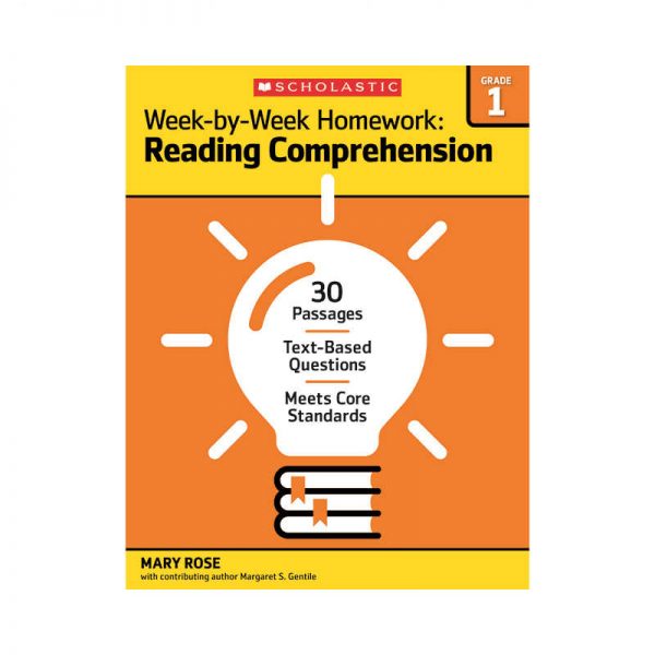 SCHOLASTIC TEACHING RESOURCES HOMEWORK WORK BOOK GRADE 1 SC-566885