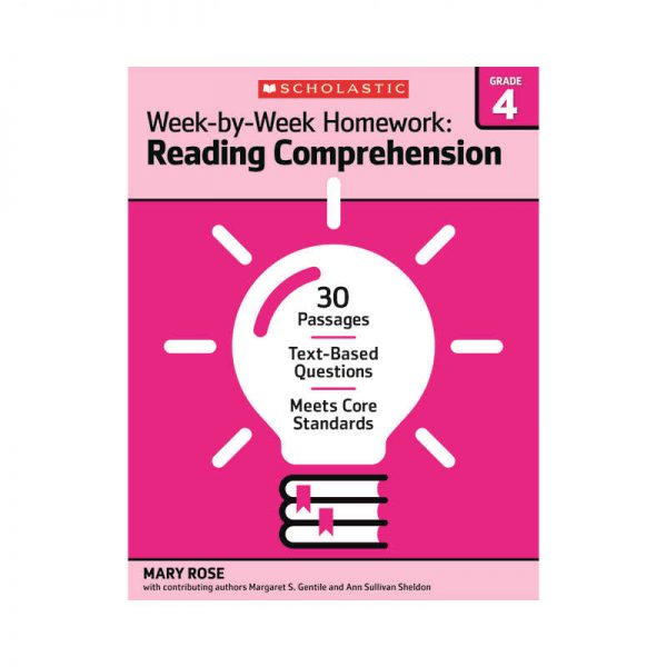 SCHOLASTIC TEACHING RESOURCES HOMEWORK WORK BOOK GRADE 4 SC-566888