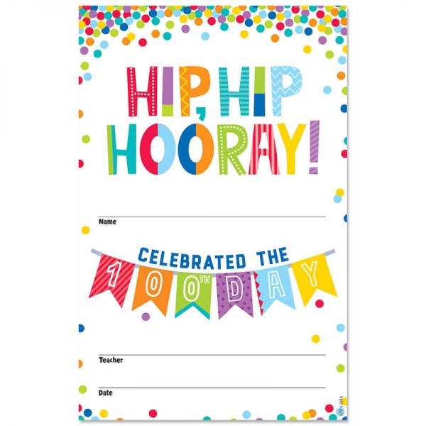 CREATIVE TEACHING PRESS HOORAY FOR THE 100TH DAY AWARDS CTP1314