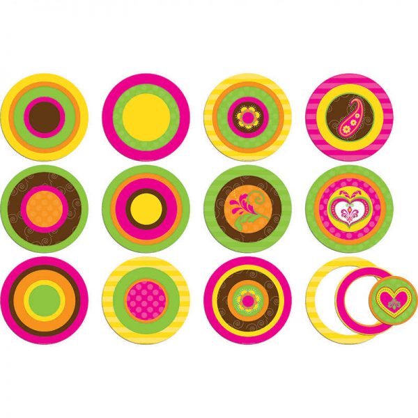 TEACHER CREATED RESOURCES HOT CHOCOLATE CIRCLES POP OUTS WITH PIZZAZZ TCR74752