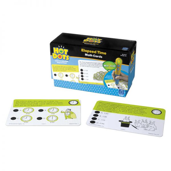 EDUCATIONAL INSIGHTS HOT DOTS ELAPSED TIME CARDS EI-2767