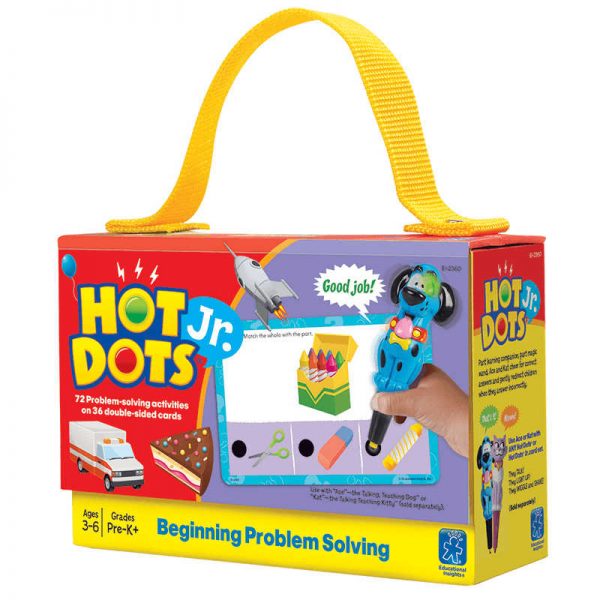LEARNING RESOURCES HOT DOTS JR PROBLEM SOLVING EI-2360
