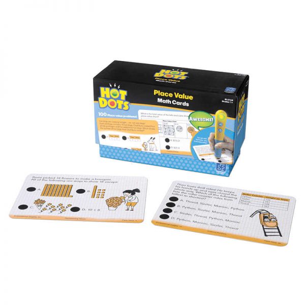 EDUCATIONAL INSIGHTS HOT DOTS PLACE VALUE CARDS EI-2768