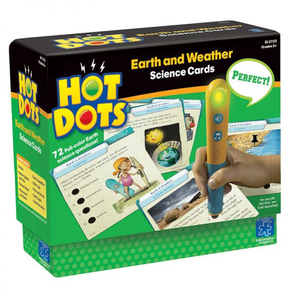 EDUCATIONAL INSIGHTS HOT DOTS SCIENCE SET EARTH & WEATHER EI-2723