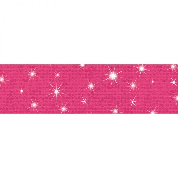 TREND ENTERPRISES INC. HOT PINK BOLDER BORDERS SPARKLE T-85434