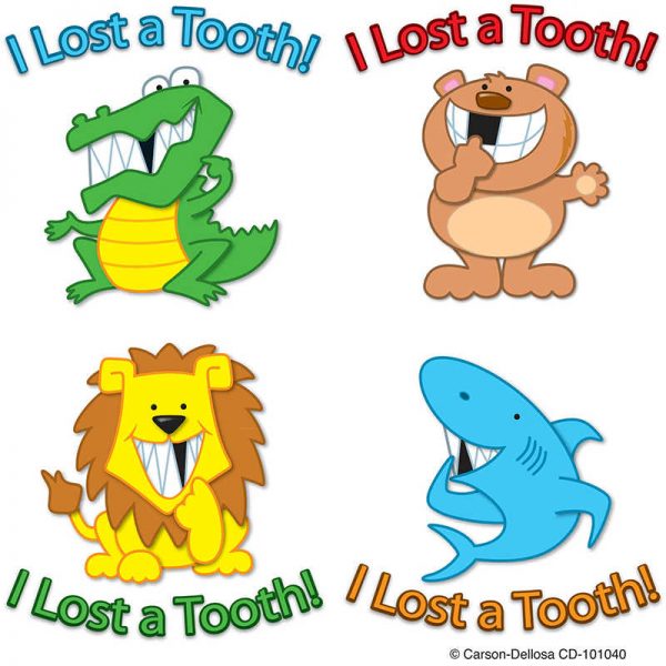 CARSON DELLOSA I LOST A TOOTH TATTOOS CD-101040