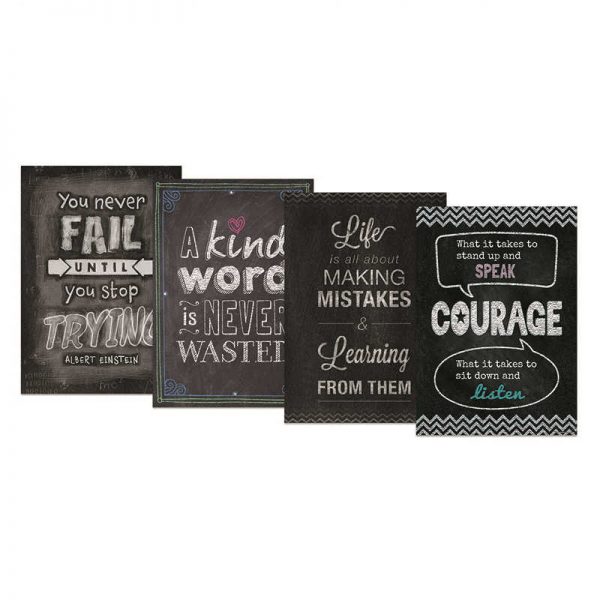CREATIVE TEACHING PRESS INSPIRE U CHALK IT UP PACK 4 CTP0564