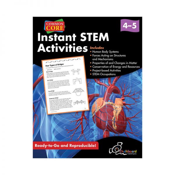NELSON EDUCATION INSTANT STEM ACTIVITIES GRADE 4-5 CHK13055