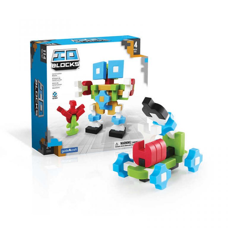 GUIDECRAFT USA IO BLOCKS 114 PIECE SET GD9601 TeachersParadise