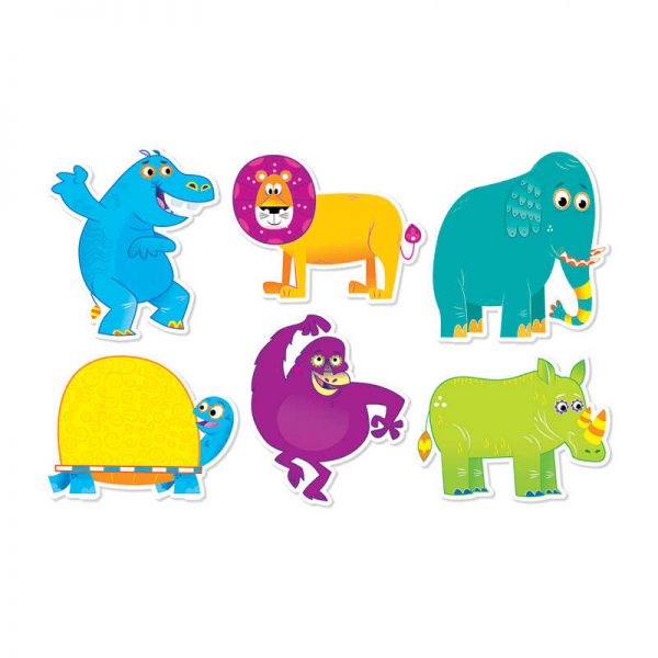 SCHOLASTIC TEACHING RESOURCES JINGLE JUNGLE ANIMALS ACCENTS SC-553125