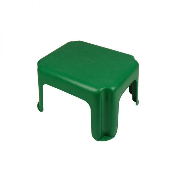 ROMANOFF PRODUCTS JR STEP STOOL GREEN 12.25X10.25X7 ROM90805