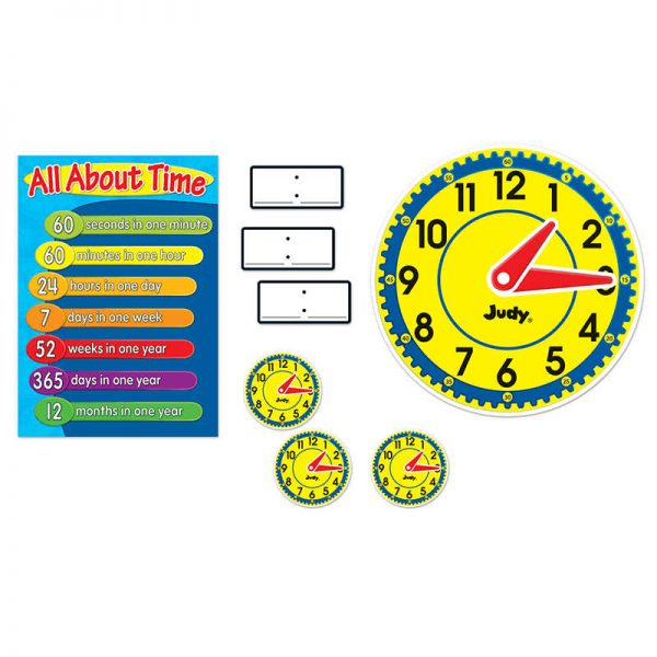 CARSON DELLOSA JUDY CLOCK BB SET CD-110185