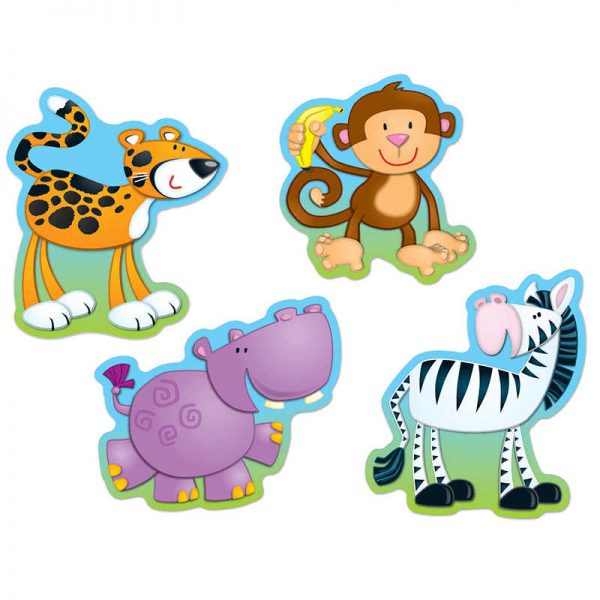 CARSON DELLOSA JUNGLE ANIMALS ACCENTS CD-120072