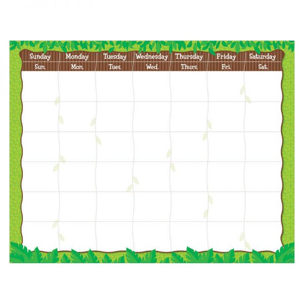 CREATIVE TEACHING PRESS JUNGLE CALENDAR CHART CTP0963 TeachersParadise