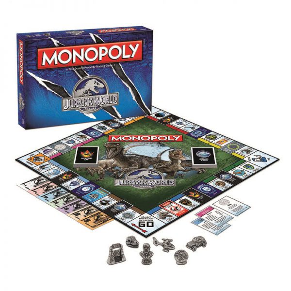 USAOPOLY INC JURASSIC WORLD MONOPOLY USAMN051383
