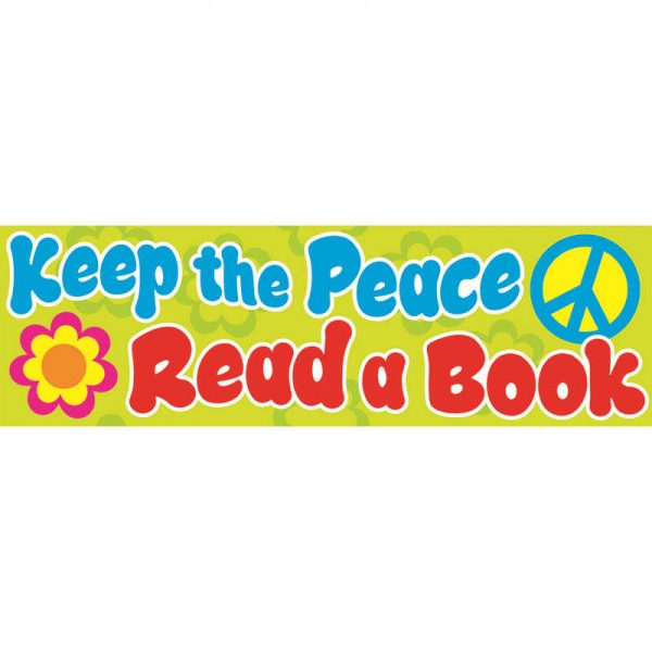 TREND ENTERPRISES INC. KEEP THE PEACE BOOKMARKS T-12105