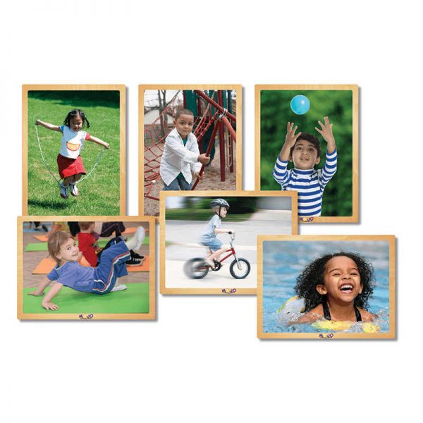 MOJO EDUCATION KIDS IN MOTION PUZZLE SET OF 6 MJ-345129