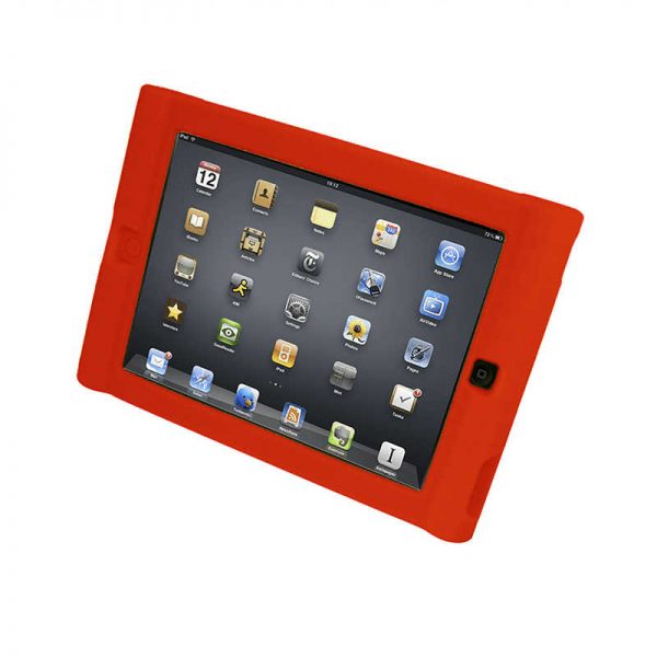 HAMILTON ELECTRONICS VCOM KIDS IPAD PROTECTIVE CASE RED HECISDRED