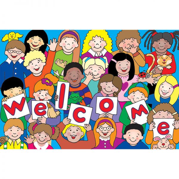 TEACHER CREATED RESOURCES KIDS WELCOME POSTCARDS 30PK TCR4077