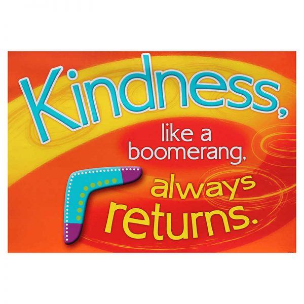 TREND ENTERPRISES INC. KINDNESS LIKE A BOOMERANG T-A67025