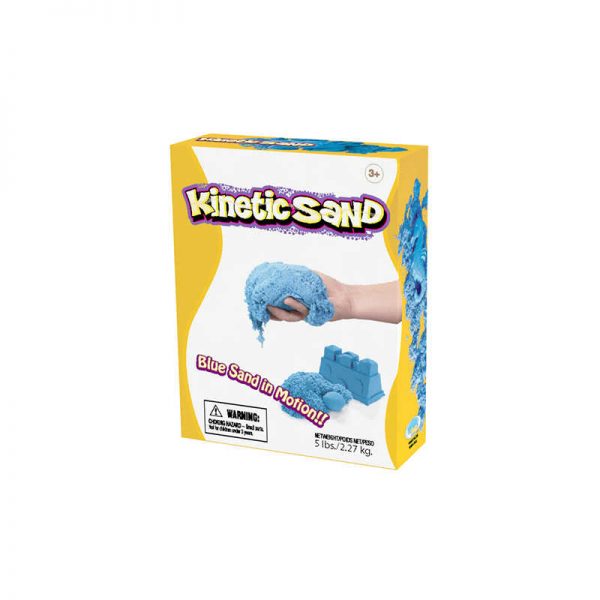 RELEVANT PLAY - WABA KINETIC SAND 5LB BLUE WAB150603