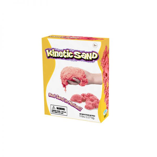 RELEVANT PLAY - WABA KINETIC SAND 5LB RED WAB150303
